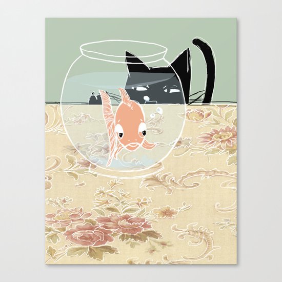 Fishy Canvas Print