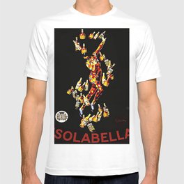 Vintage 1920's Leonetto Cappiello  IsolaBella Lithograph Advertising Wall Art Style 2 with red text T-shirt