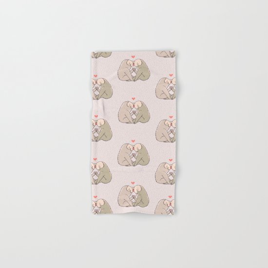 Sloth Kisses Hand & Bath Towel