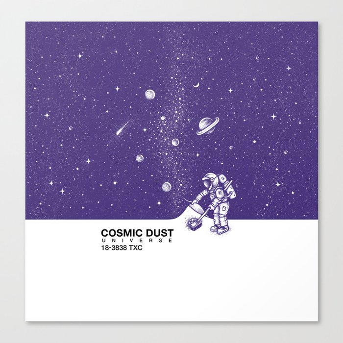 Cosmic Dust Canvas Print