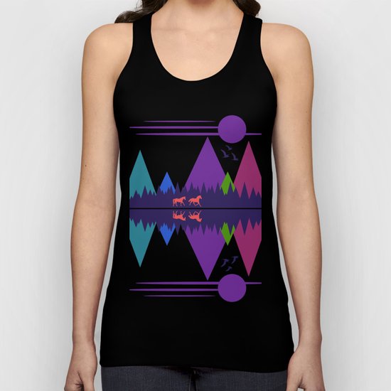 Wild Horses #1 Unisex Tank Top