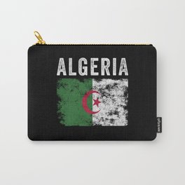 Algeria Flag Distressed - Algerian Flag Carry-All Pouch