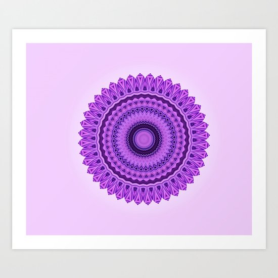 Magic Mandala Art Print