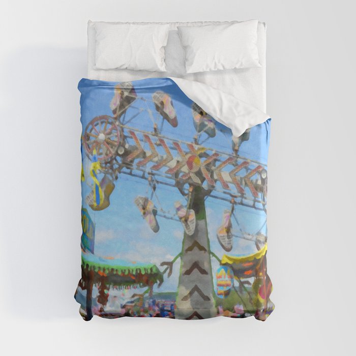 Carnival Zipper 1 Duvet Cover By Lanjee, How To Use A Duvet Cover With Zipper