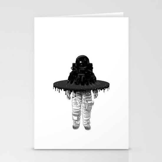 Through the Black Hole Stationery Cards