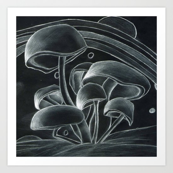 Mush to the Room Art Print