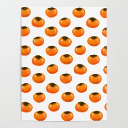 Fruit in season: Persimmon Edition Poster