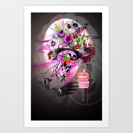 Skull II Art Print