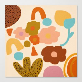 Flower Fun Canvas Print