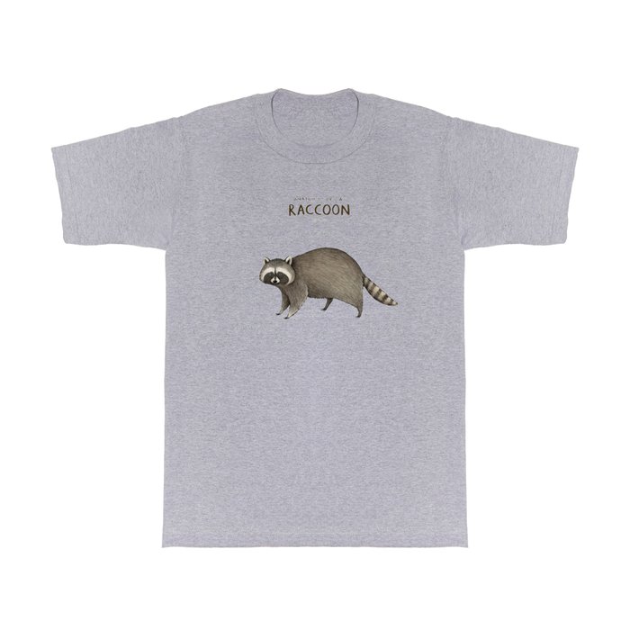 Anatomy of a Raccoon T Shirt