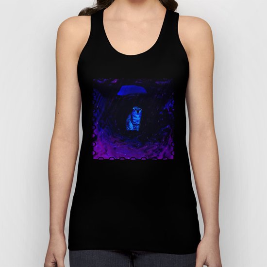 Century Of The Cat Tunnel Voyage Flare Unisex Tank Top