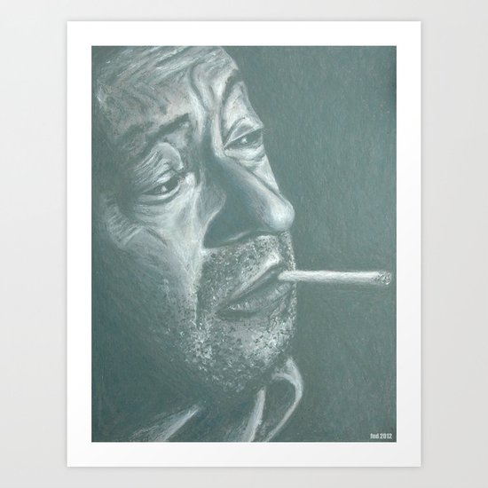 serge&gitane! Art Print