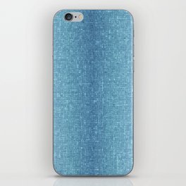blue architectural glass texture look iPhone Skin