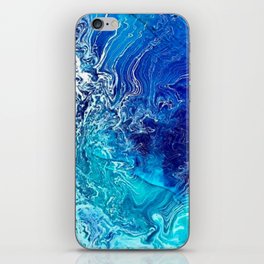 Aqua Waves iPhone Skin