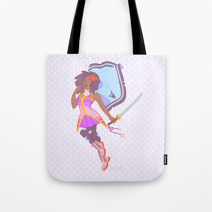 Magical Girl Michonne Tote Bag