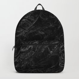 Black sea 2 Backpack | Pattern, Graphite, Ink, Digital, Sky, Waves, Watercolor, Black And White, Black, Blacksea 
