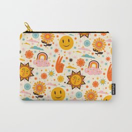 Peace day happy nature pattern Carry-All Pouch