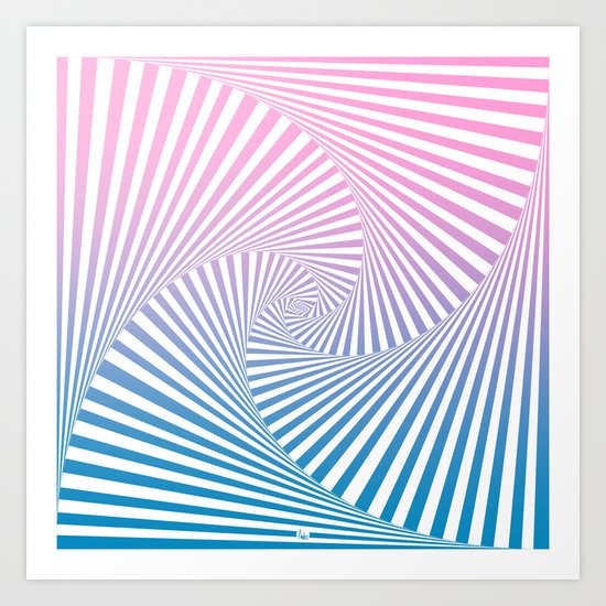 Barika Summer Twista Art Print