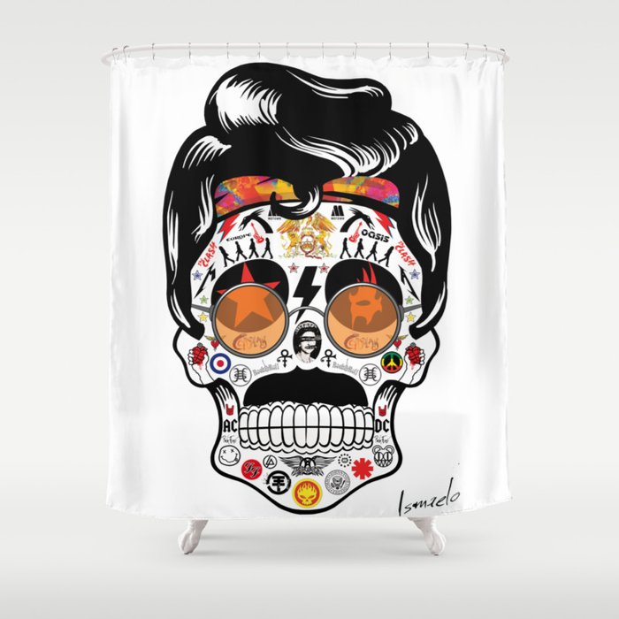Skull Rock Famous Al Groups Symbols Digital Ilration Skull Rock Famous Al Groups Symbols Digital Ilration Art Pop