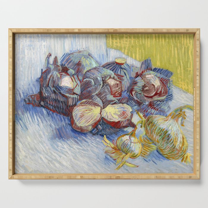 Vincent van Gogh "Red cabbages and onions" Serving Tray