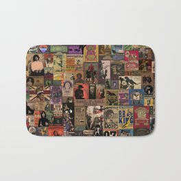 Rock n' Roll Stories II revisited Bath Mat | Music, Colours, Attitude, Seventies, Jazz, Collage, Psychedelia, Eighties, Rock, Digitalpainting 