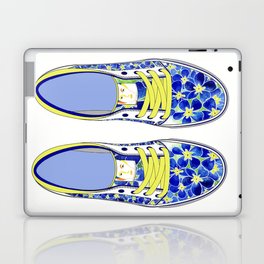 shoe design for t-shirt Laptop & iPad Skin