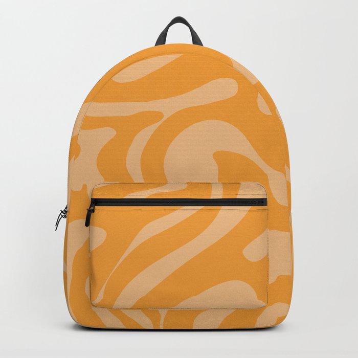 22 Abstract Swirl Shapes 220711 Valourine Digital Design Backpack