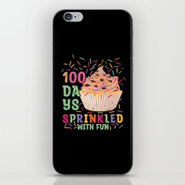 Days Of School 100th Day 100 Sprinkled Fun iPhone Skin