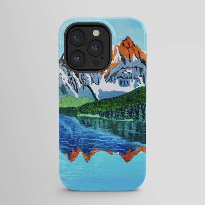 Scenic Mountains iPhone Case by VsAdithya
