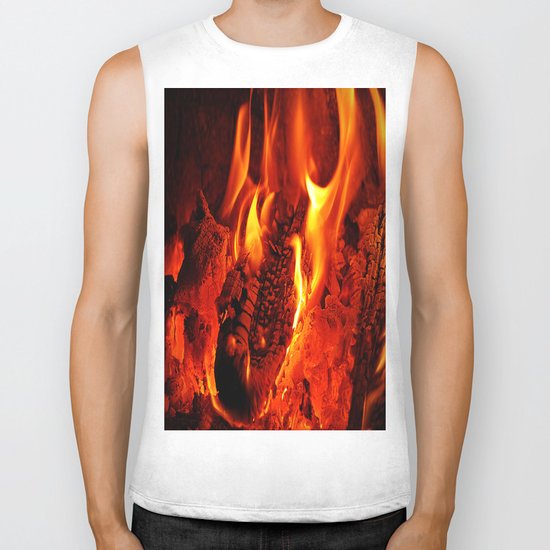 fire Biker Tank
