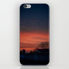 Sunset in Portsmouth iPhone Skin