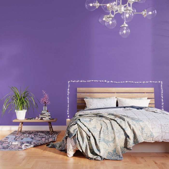 Solid Lavender Color Wallpaper By Shabbyhappydesigns Society6