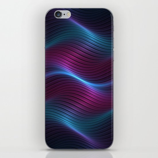 Wavy One iPhone & iPod Skin