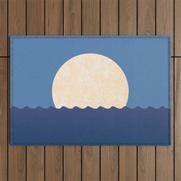 Moonrise Night Sky - Horizon Outdoor Rug