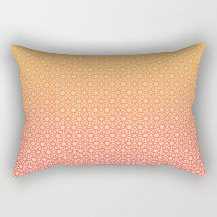 Sunrise Tesseract Rectangular Pillow