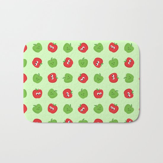 Happy Apples Bath Mat