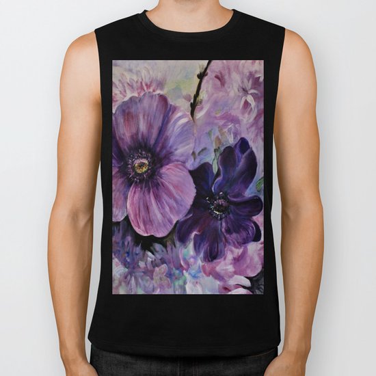 Bleu de printemps Biker Tank