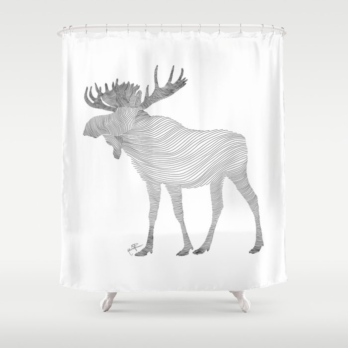 Elk Theraphy Shower Curtain