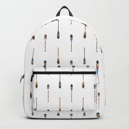 Painted Paddle Pattern Backpack