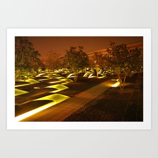 Where Light Has Gone to Rest Art Print