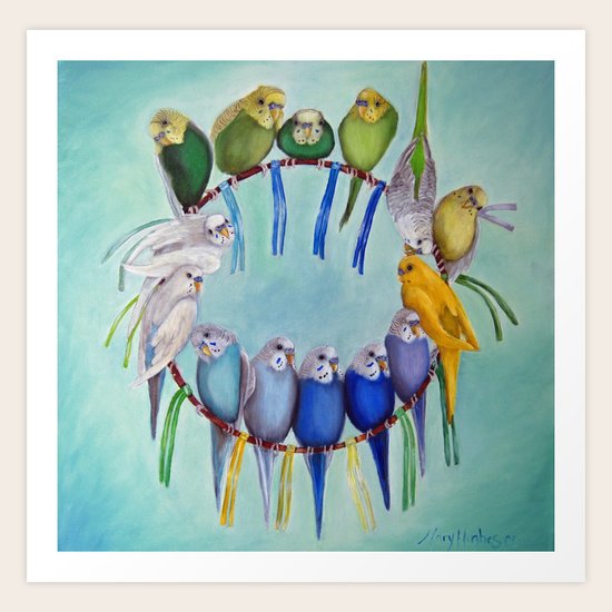 Joycatcher Art Print