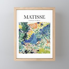 Matisse - Landscape at Collioure Framed Mini Art Print