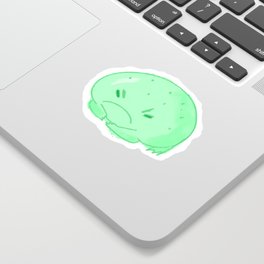 Grump Frog Sticker