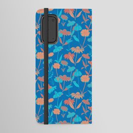 Sunflowers on blue Android Wallet Case