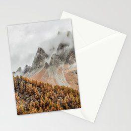 Swiss Alps Stationery Card