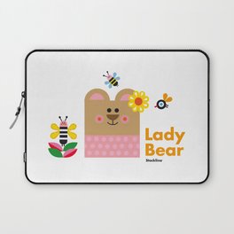 Lady Bear Laptop Sleeve
