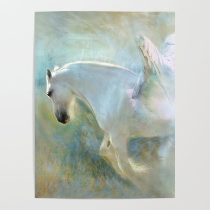 Angelic Horse Poster