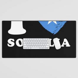 I Love Somalia Desk Mat