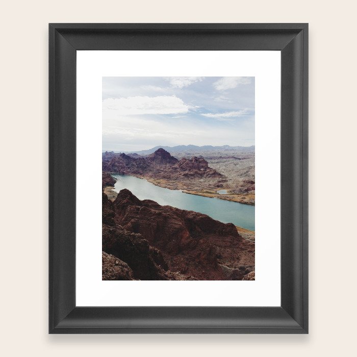 The Colorado River Framed Art Print by Kevin Russ Society6