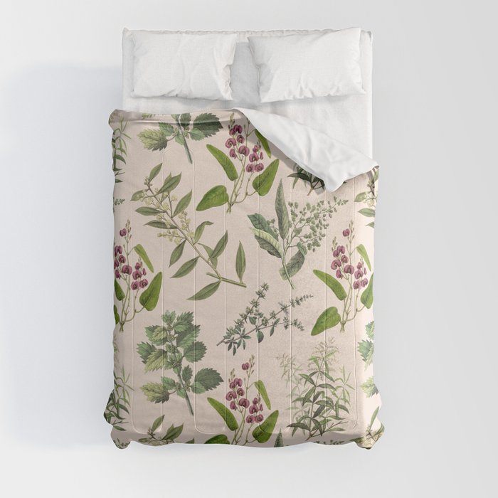 HERBARIUM & PINK CHAMPAGNE Comforter